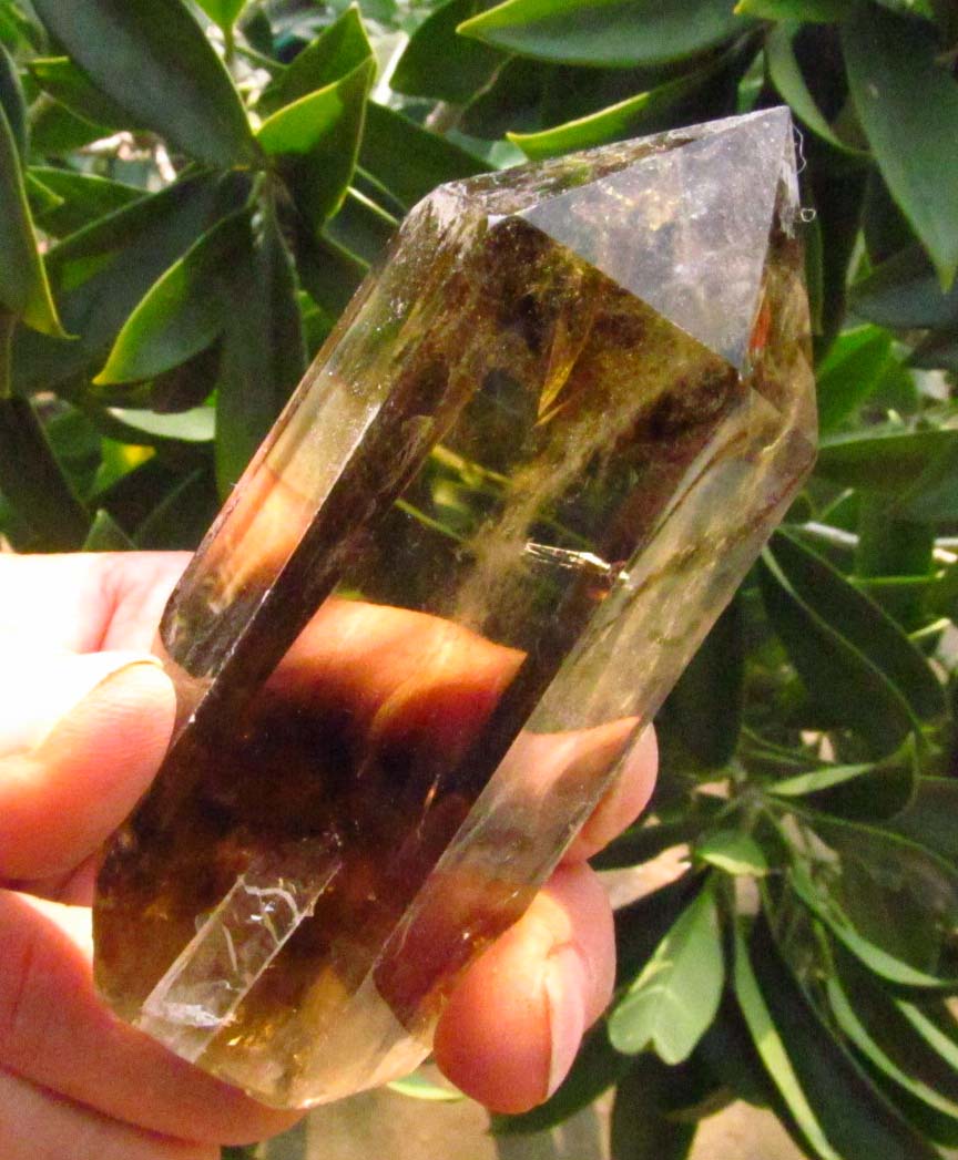 Citrine Point manifestation, personal will, mental clarity and creativity 4469